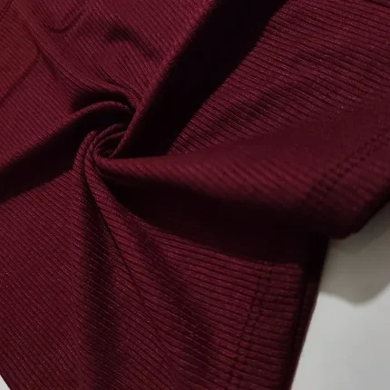 کراپ تاپ زنانه زرشکی کد 1048