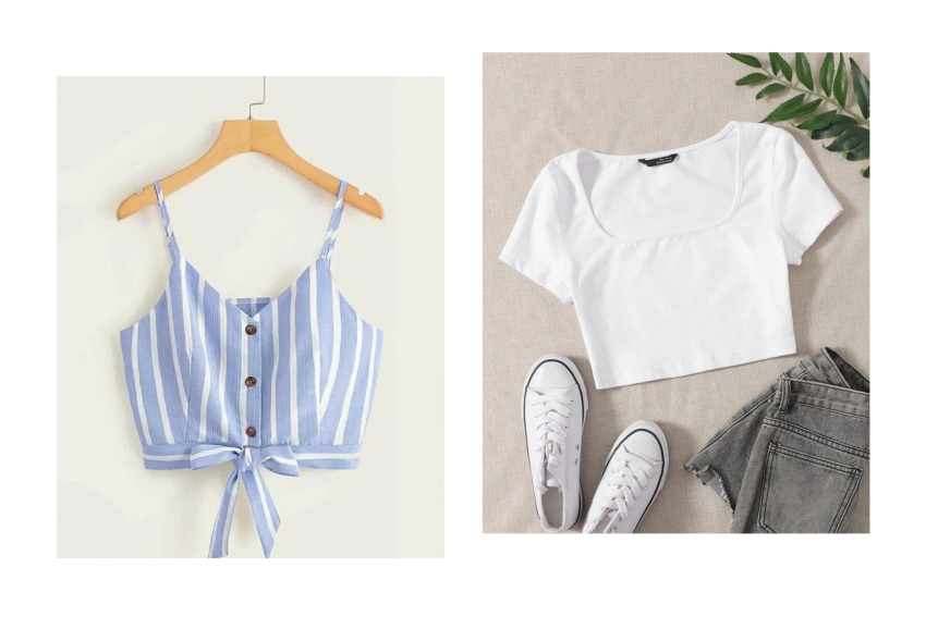 انواع استایل و ست کردن کراپ دخترانه و زنانه