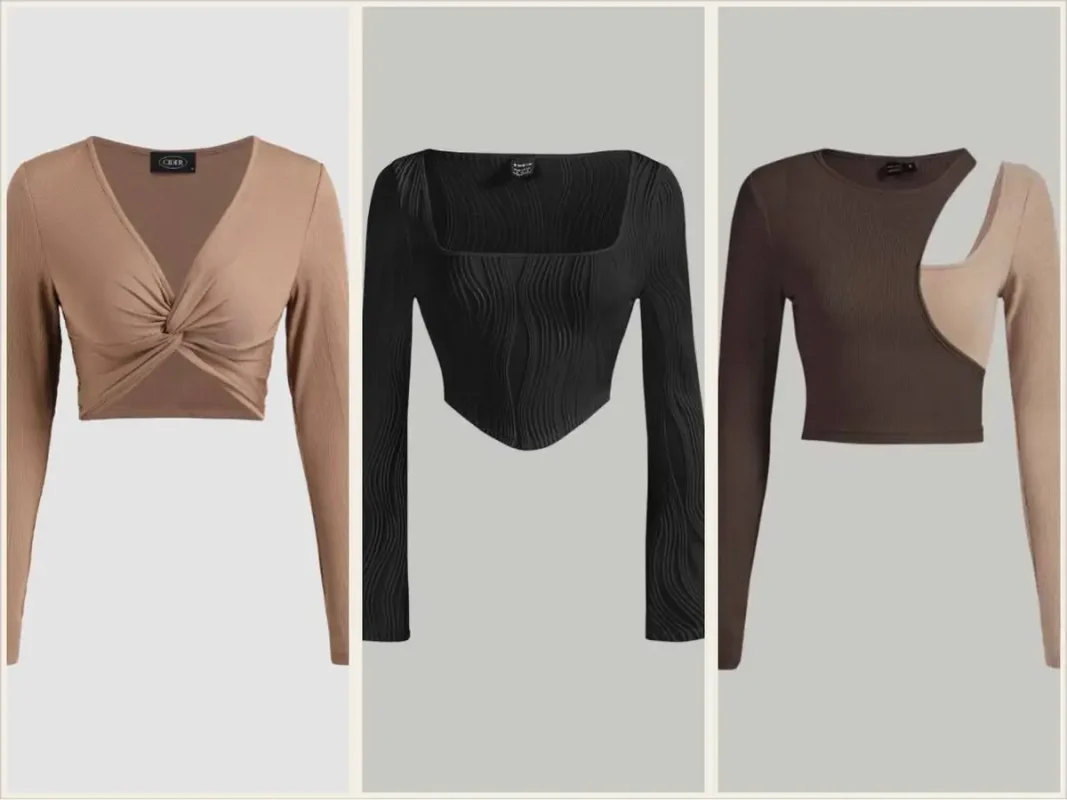 کراپ‌های بلند و کوتاه