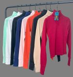 کراپ یقه اسکی آستین انگشتی