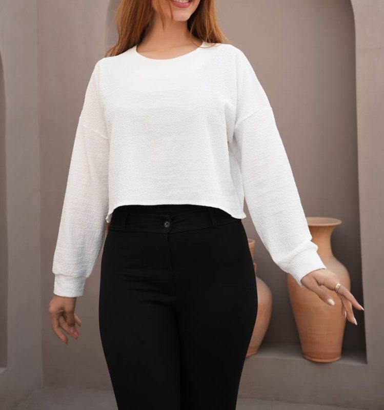 کراپ دخترانه آستین بلند: چرا هر دختر باید یکی داشته باشد