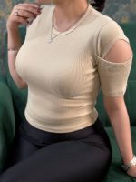 کراپ دخترانه سر شونه خالی کد 1099