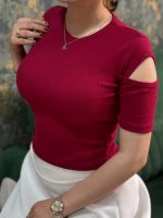 کراپ دخترانه سر شونه خالی کد 1099