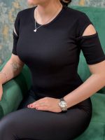 کراپ دخترانه سر شونه خالی کد 1099