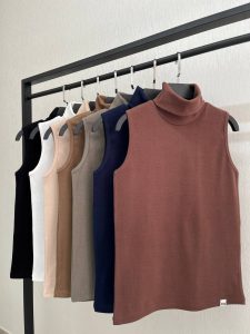 کراپ دخترانه تاپ یقه اسکی کد 1112