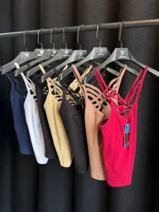 تاپ زنانه حلقه‌ای کد 1125